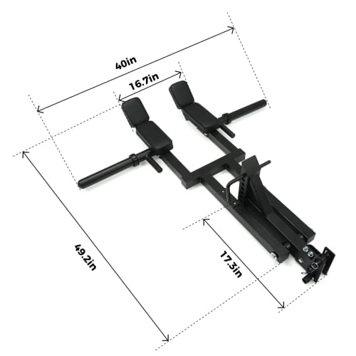 Customer photo review of RitFit AT02A Hack Squat Rack Attachment for 2"X2", 2"X3", 3"X3" Rack