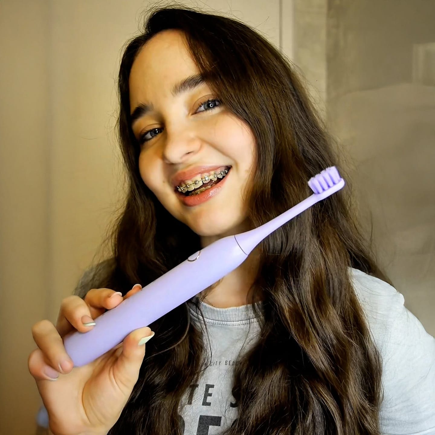 Customer photo review of Smile™ Elektrinis Dantų Šepetėlis