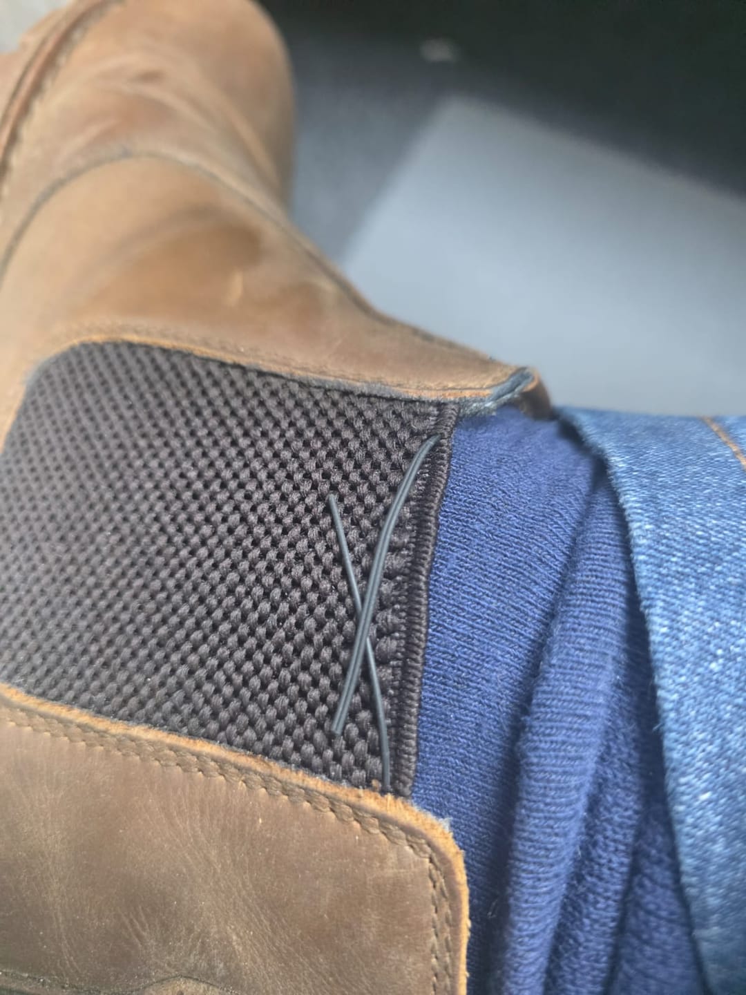 Customer photo review of DESERT GUSSET TAN