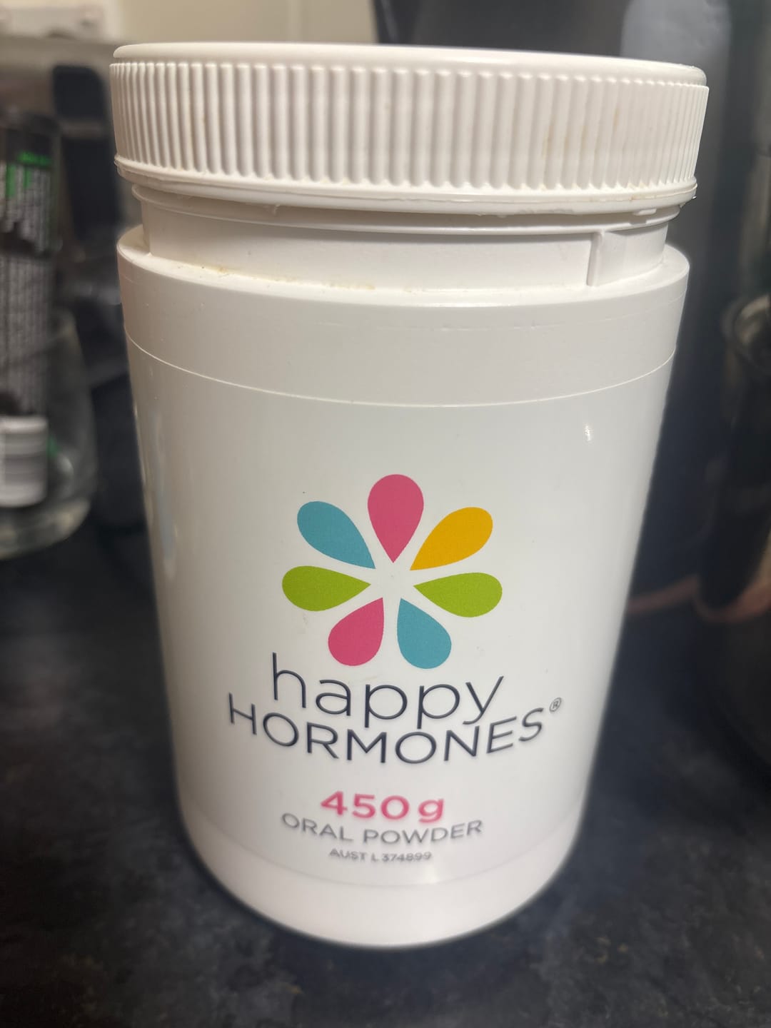 Customer photo review of Hormone Balance Supplement Powder - Happy Hormones® Powder
