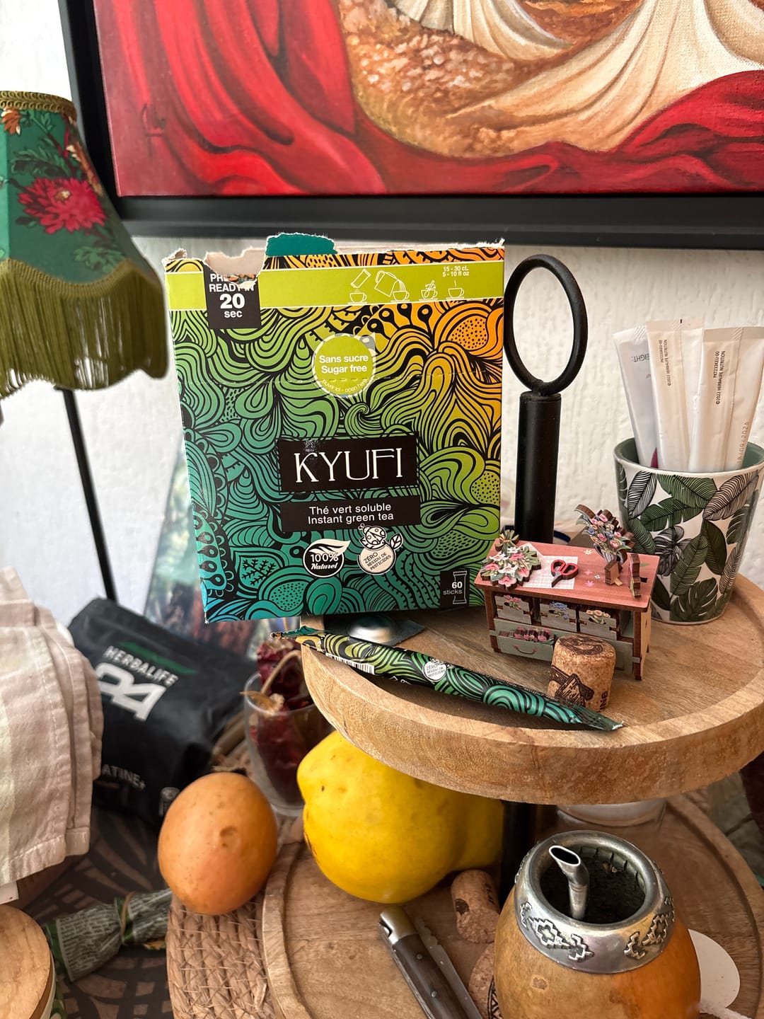 Customer photo review of Thé Vert Instantané  - Sans Sucre