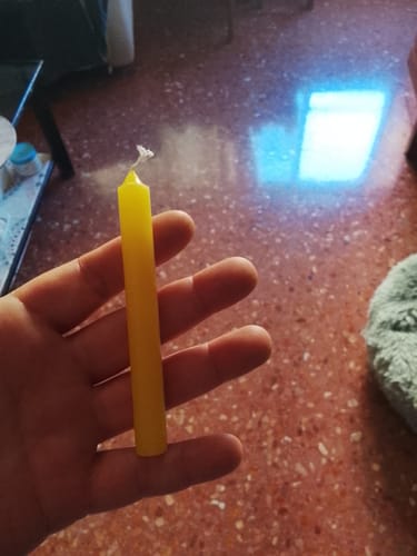 Customer photo review of Vela Amarilla - Abundancia