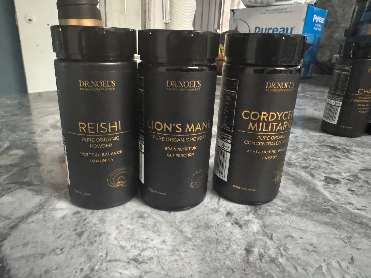 Customer photo review of Cordyceps Militaris Mushroom Extract Powder