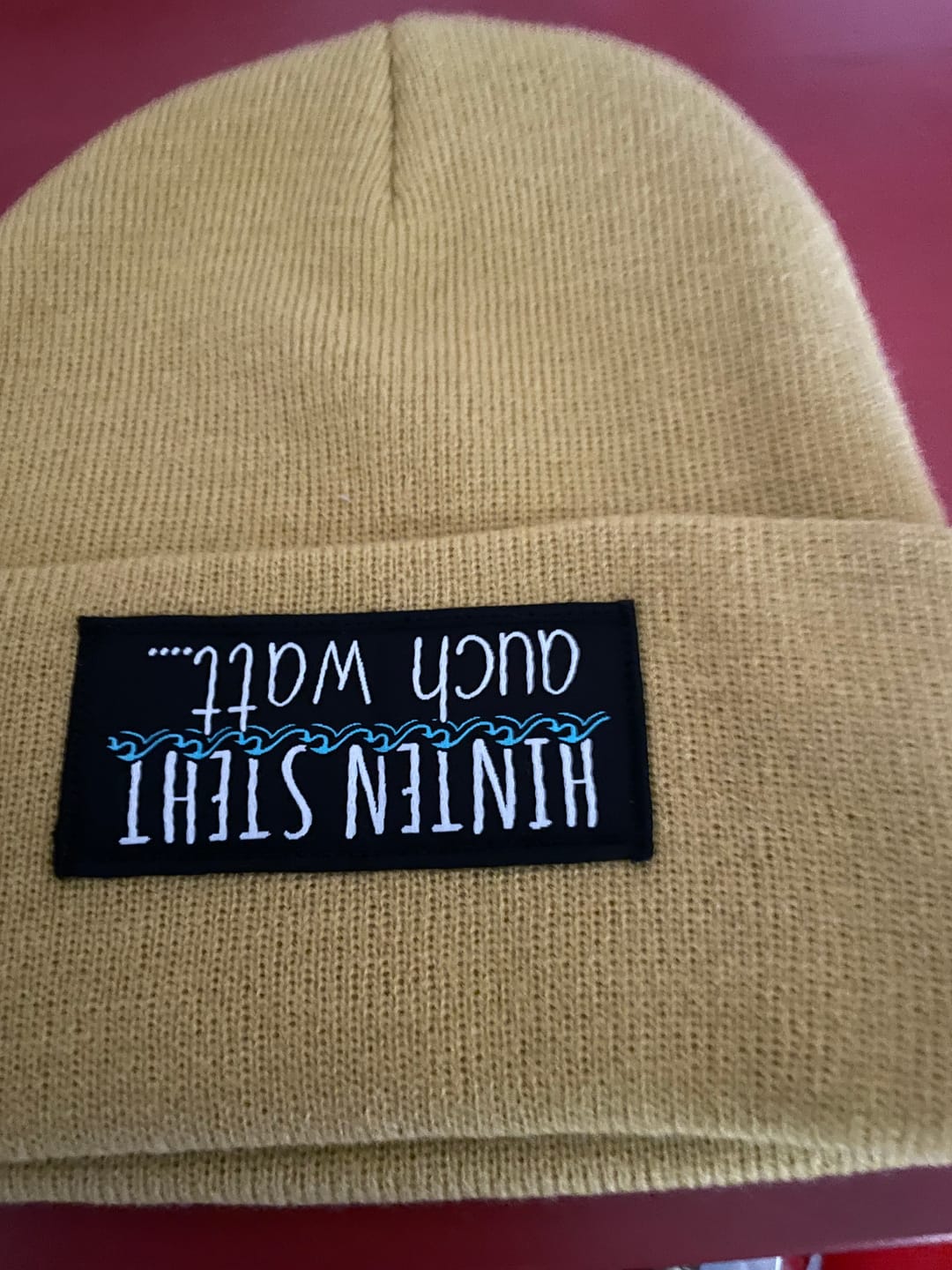 Customer photo review of Hinten Auch Watt · Brisen Beanie