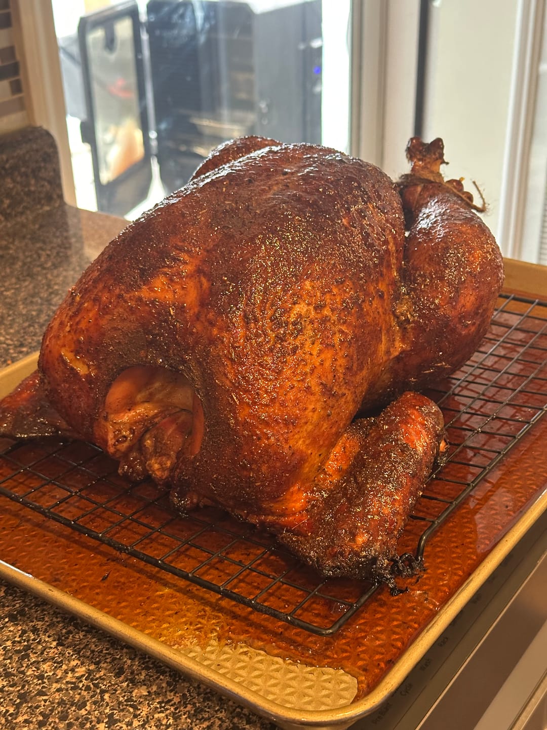 Customer photo review of Cranberry BBQ Glaze