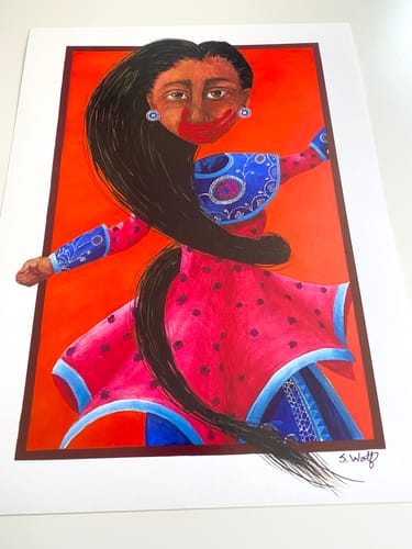 Customer photo review of 12x16 Giclee Fine Art Prints