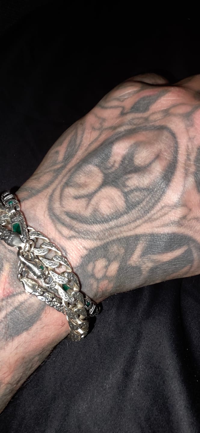 Customer photo review of WOVEN LEGACY. - 925 STERLING SILVER