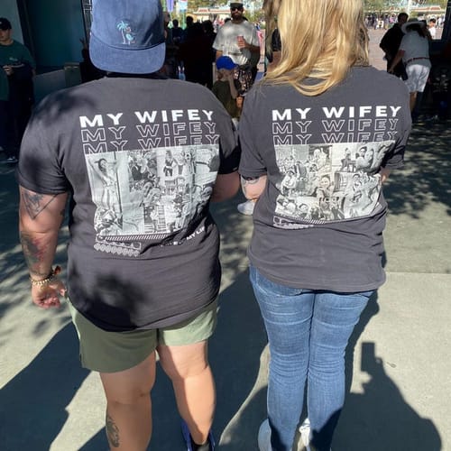 Customer photo review of Custom Only You Photo Tee/Crewneck/Hoodie