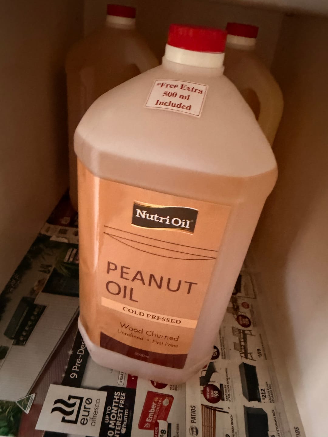 Customer photo review of Cold Pressed Peanut Oil