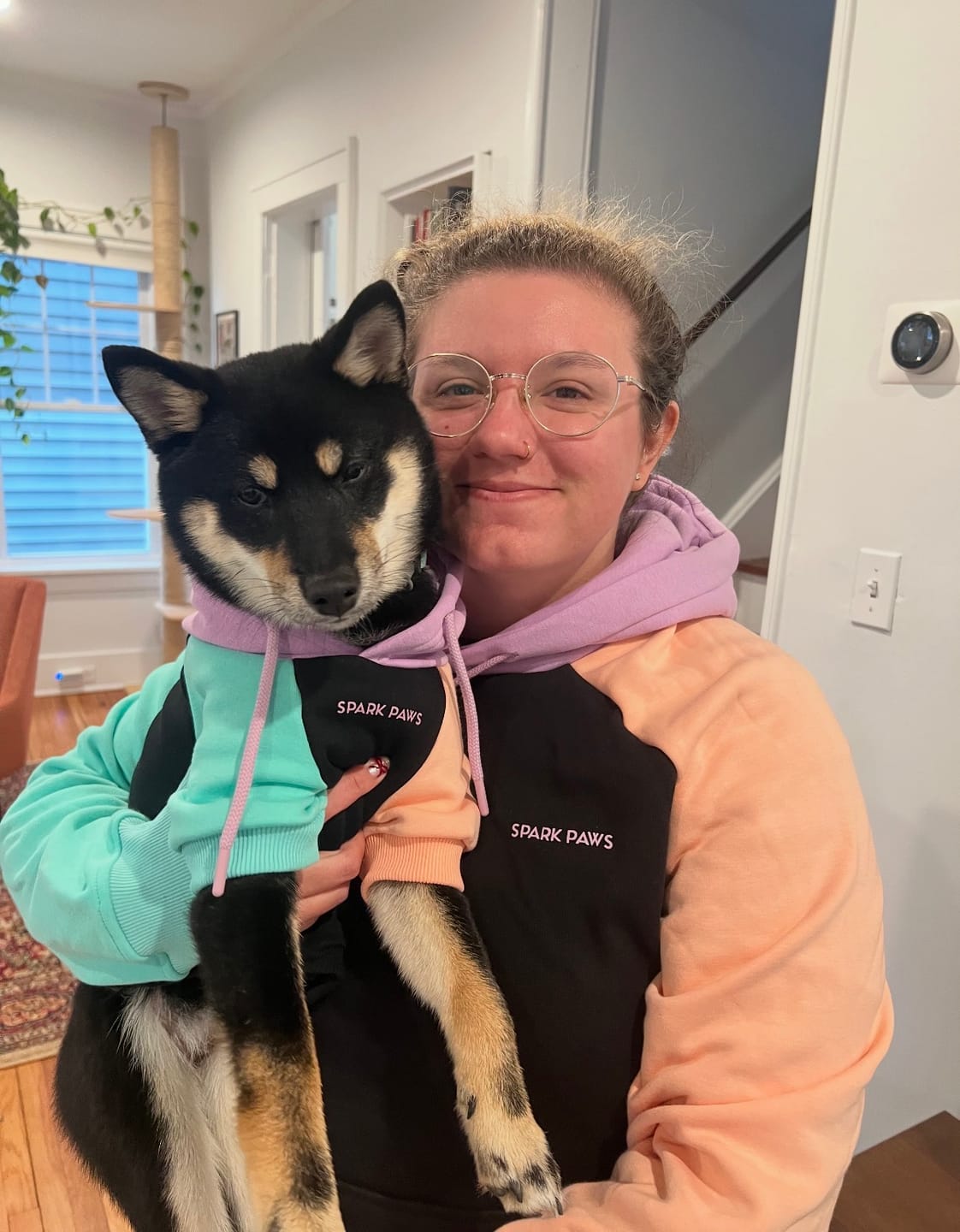 Customer photo review of Cyber Punk Human Hoodie