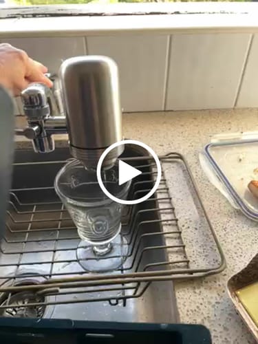 Customer video review of 🇦🇺 BlissfulHome EcoPure™ 304 Stainless Steel Tap Water Filter