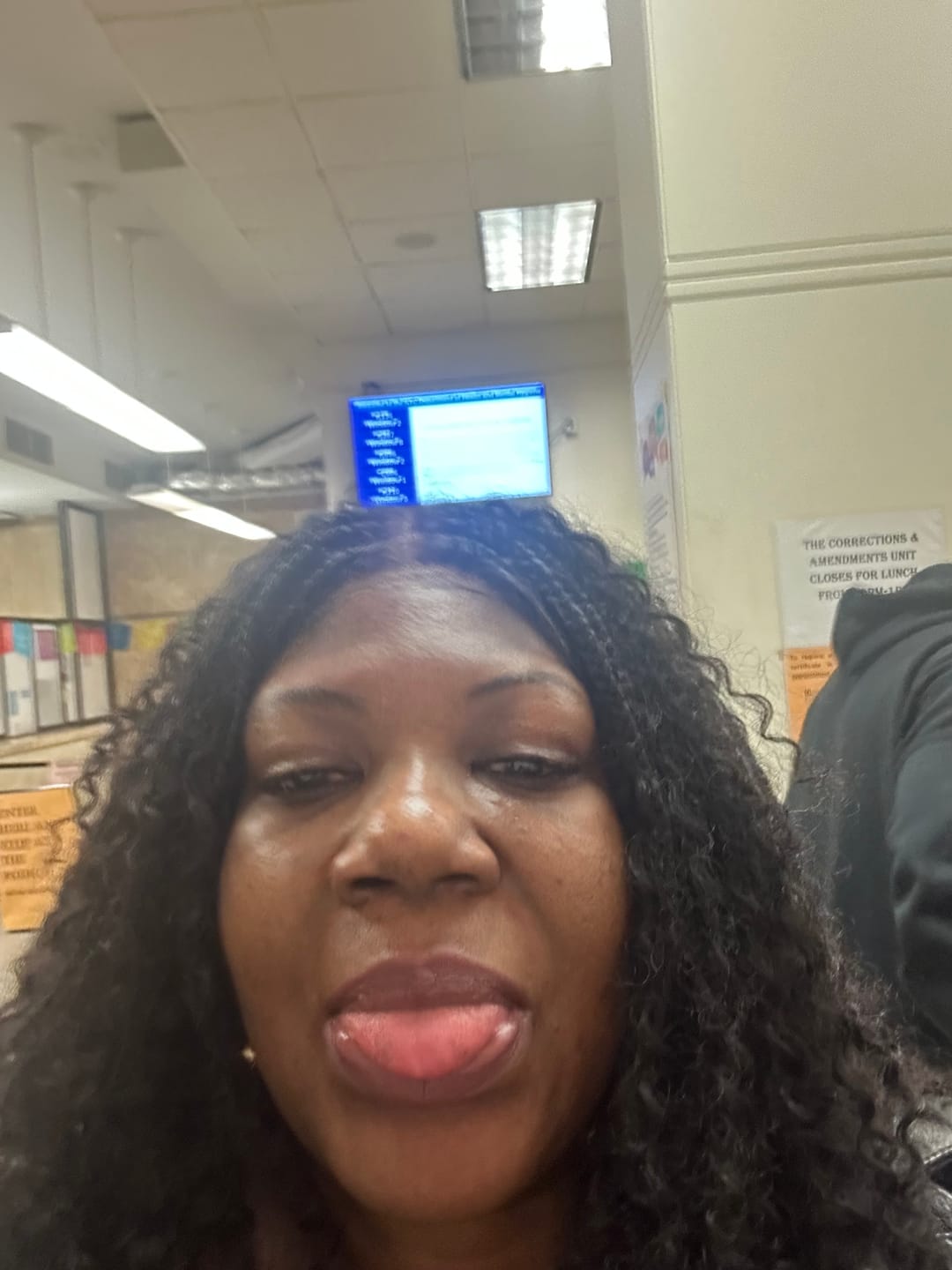 Customer photo review of Lulu - Bora Bora Pre Bleached Swiss HD Full Lace Human Hair Curly Wave Boho Box Braided Wig