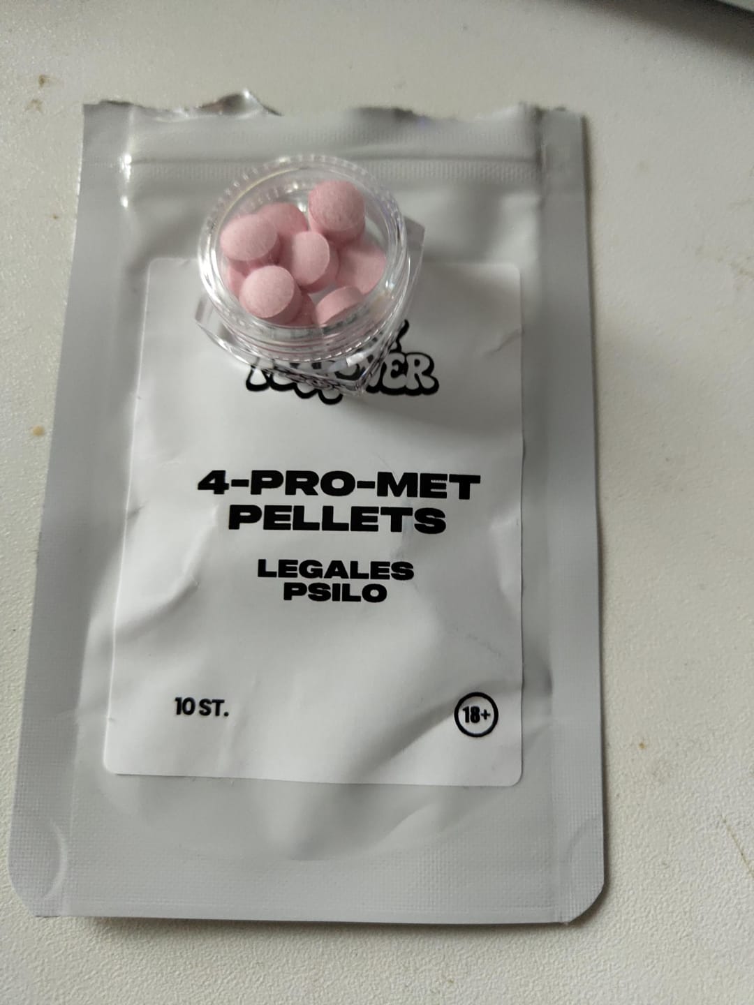 Customer photo review of 4-PRO-MET Pellets 20mg Macrodose "legales Psilo"