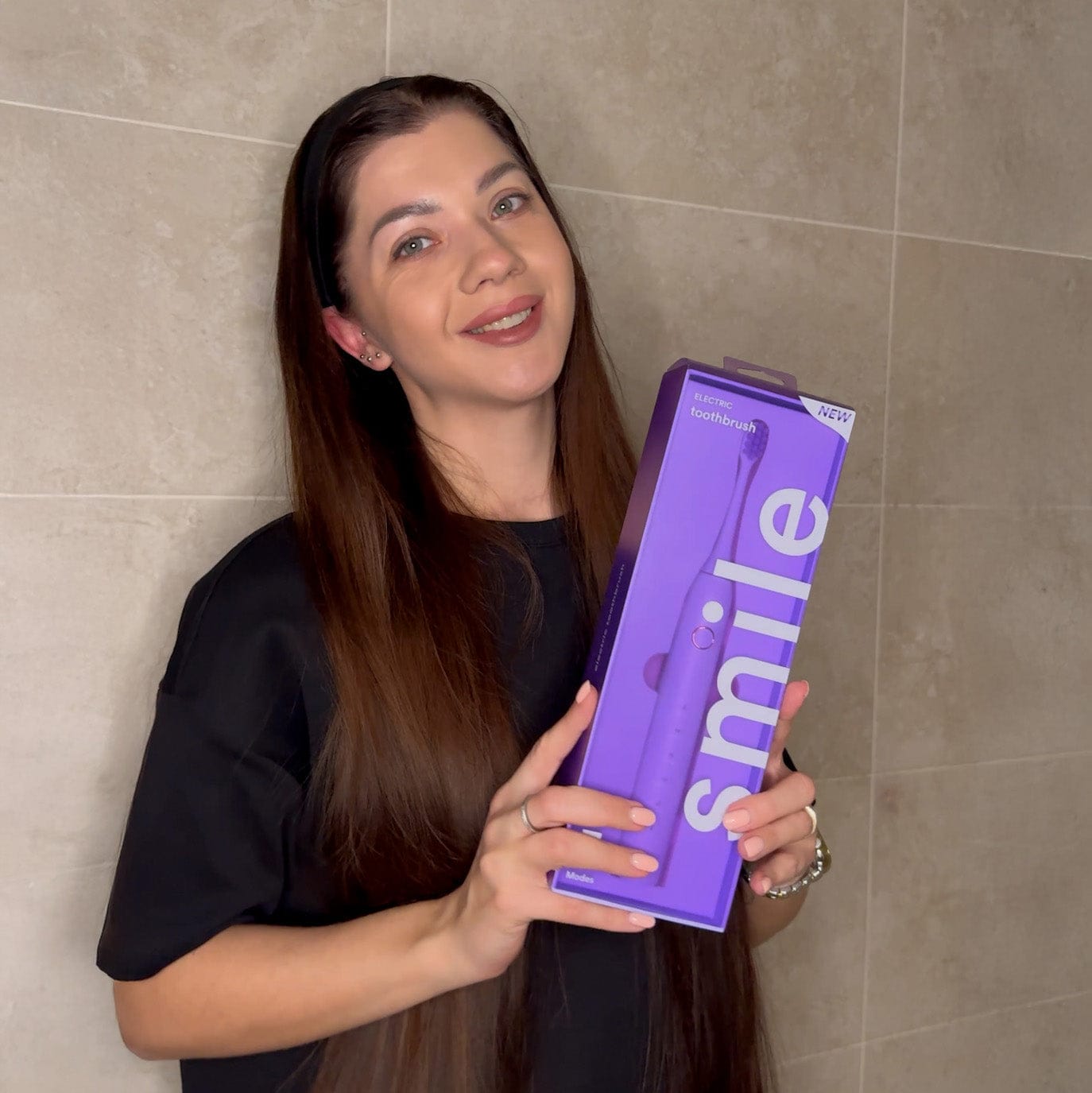 Customer photo review of Smile™ Elektrinis Dantų Šepetėlis