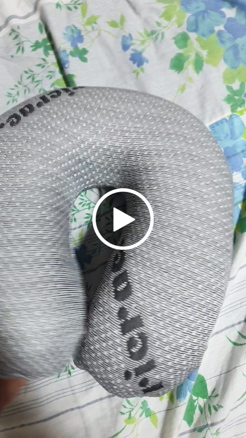 Customer video review of Rido- Neck Travel Pillow