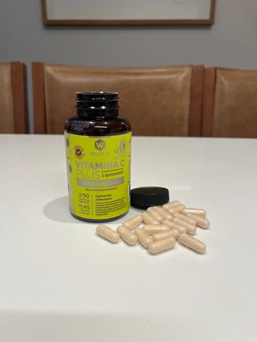 Customer photo review of Vitamina C Liposomal, 90 Capsulas de 800 mg, wellplus