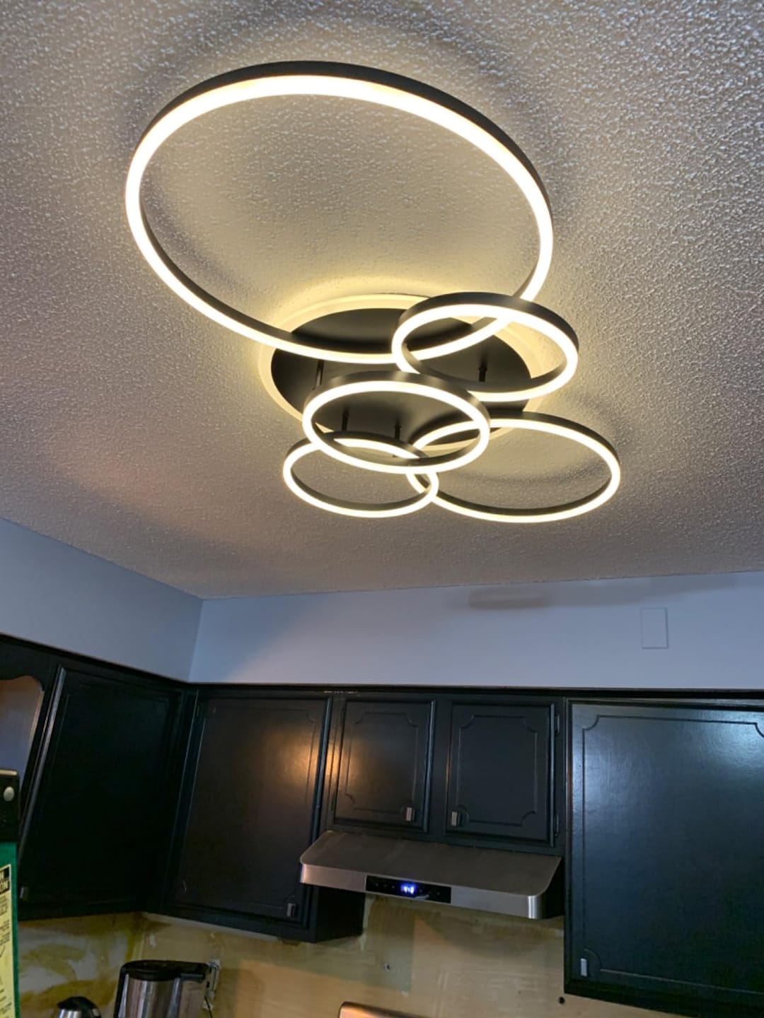 Customer photo review of WOMO Runde LED-Deckenleuchte mit Unterputzmontage-WM1032