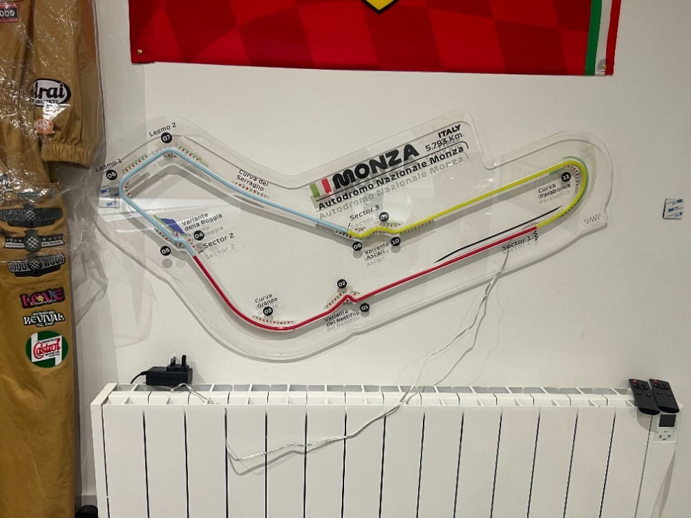 Customer photo review of Autodromo Nazionale Monza Neon Race Track