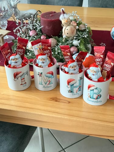 Customer photo review of Tasse Personalisiert - Weihnachtstasse 2