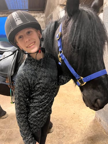 Customer photo review of Personalized Halter - Preorder
