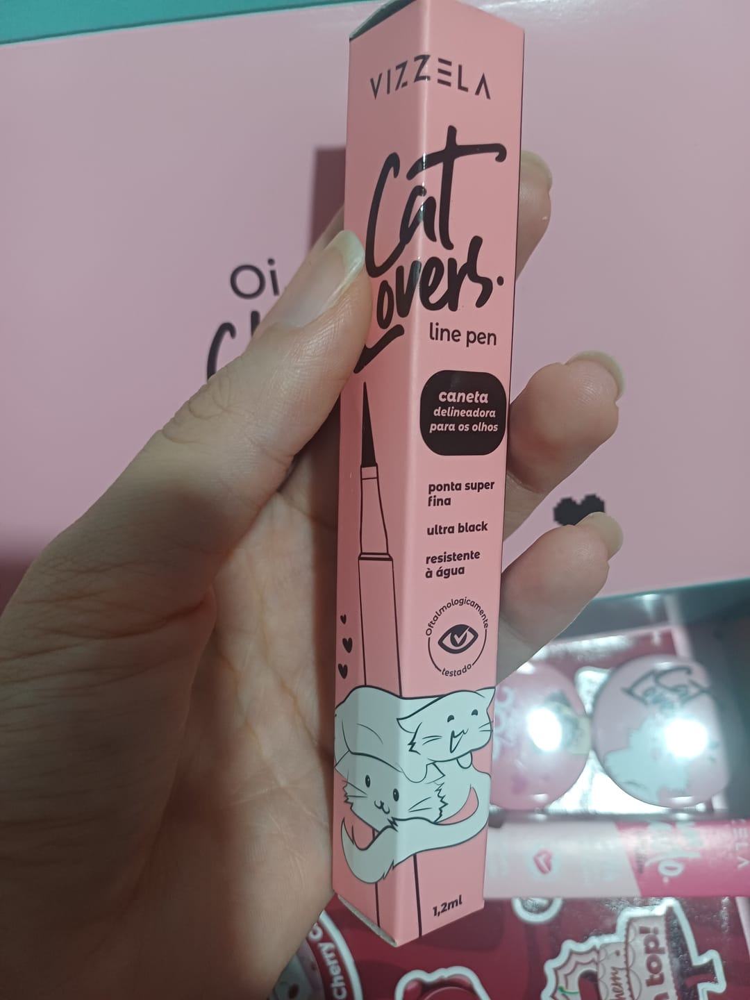 Customer photo review of Caneta Delineadora Line Pen - Vizzela