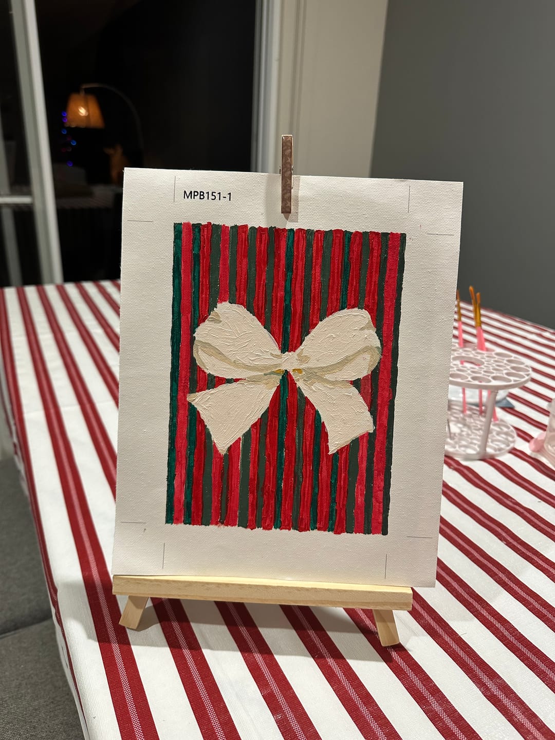 Customer photo review of 6 Mini Paintings - Merry Christmas Set
