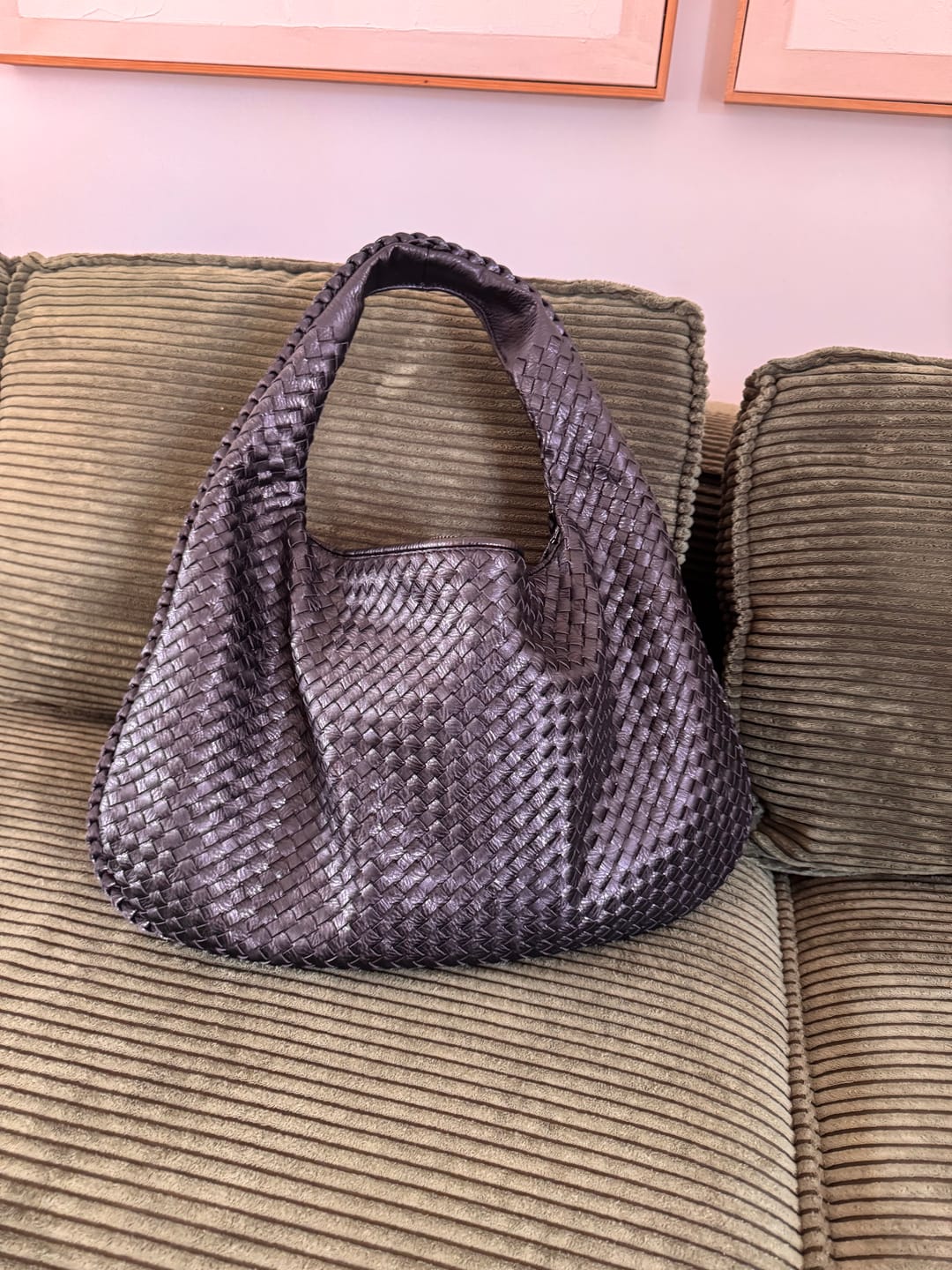 Customer photo review of Emily τσάντα XL