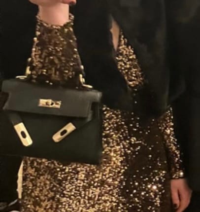 Customer photo review of Mini Polly Top Handle Bag