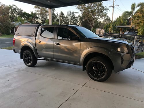 Customer photo review of Nissan Navara Canopy 2021-2025 Stainless Steel