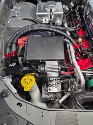 Customer photo review of True Seal Catch Can Top (only)