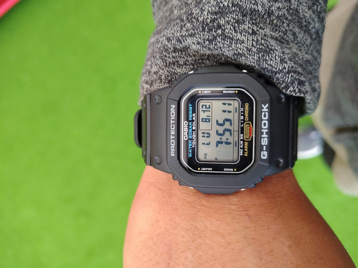 Customer photo review of Reloj Casio G-Shock Vintage G-5600UE-1 Tough Solar