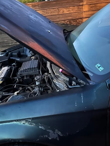 Customer photo review of Neo-Chrome JDM Hood Risers