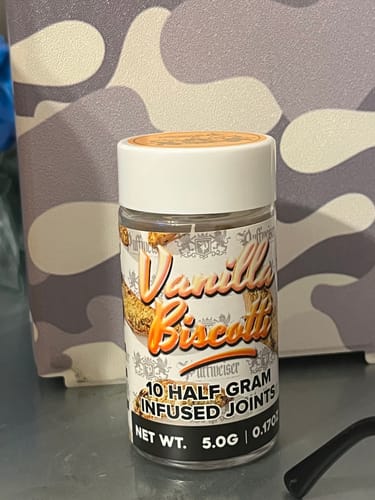 Customer photo review of Vanilla Biscotti Prerolls