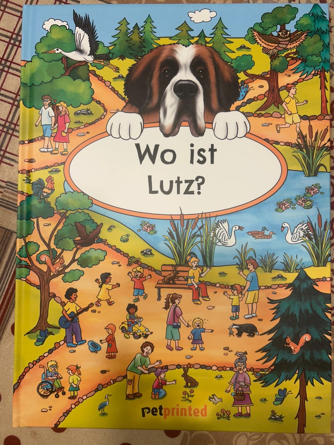 Customer photo review of Wo bist du? - Personalisiertes Hunde-Wimmelbuch