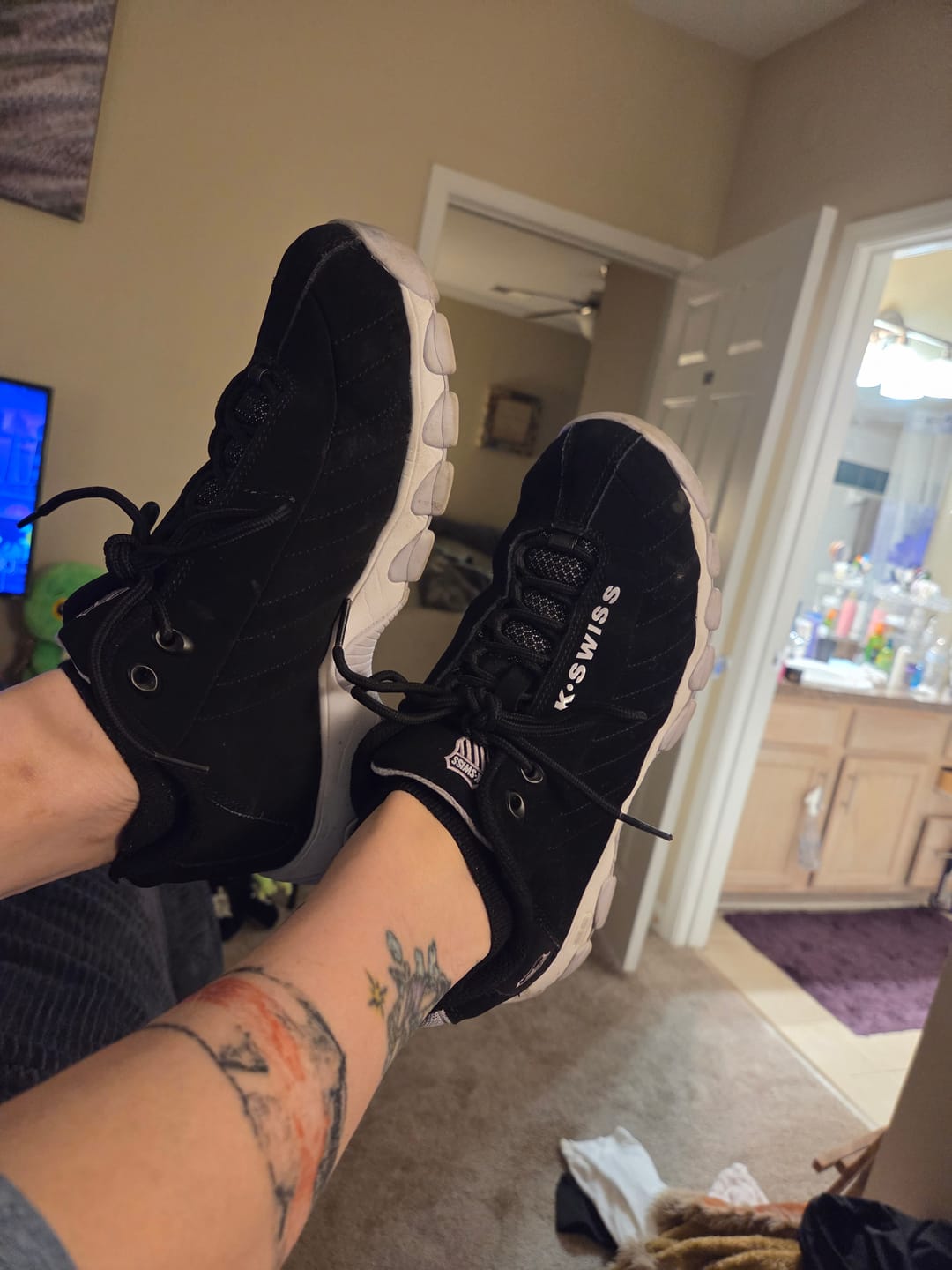Customer photo review of 93426-067-M | ST329 CMF | BLACK/LILAC/WHITE