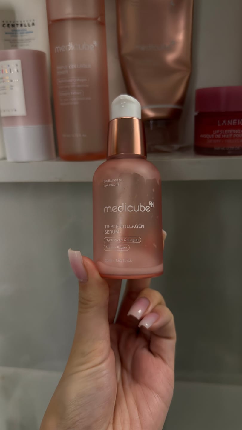 Customer photo review of Nostiprinošs serums sejai Medicube Triple Collagen Serum 4.0