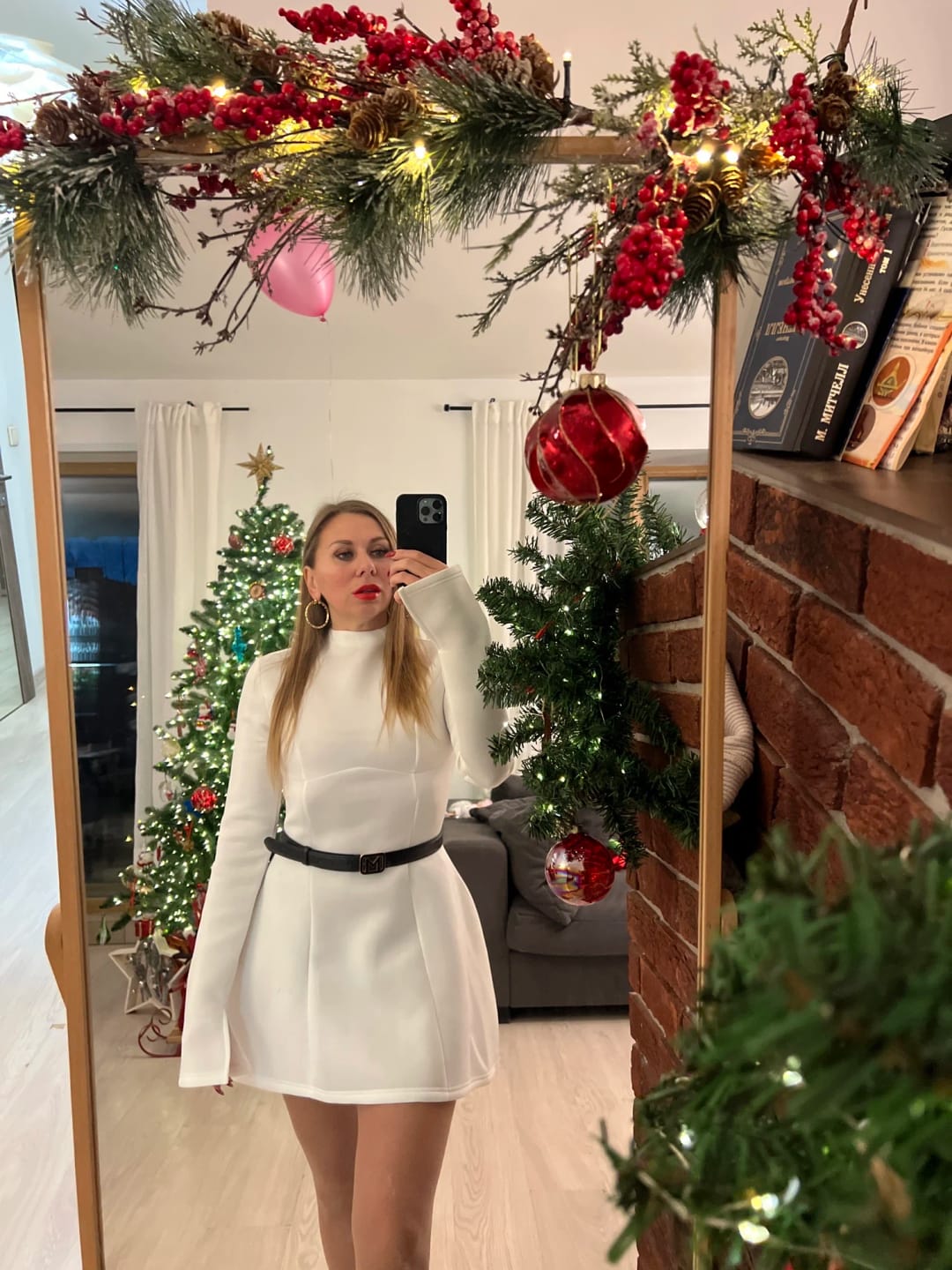 Customer photo review of Eliza Mini Dress
