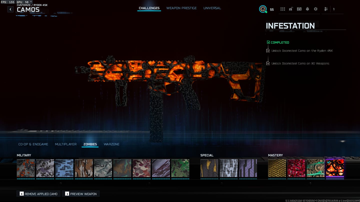 Customer photo review of BO7 - Zombie Camos