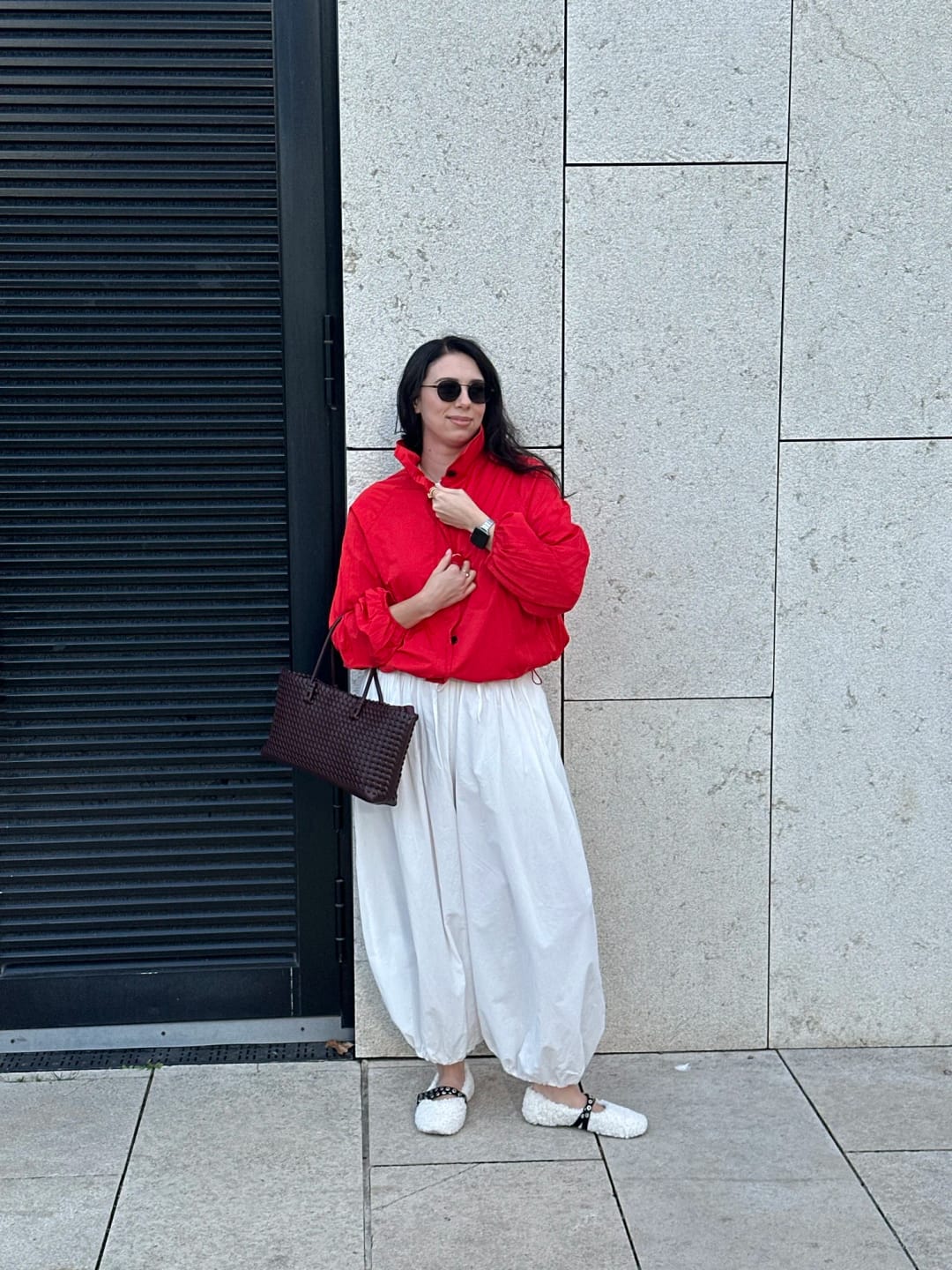 Customer photo review of Clara High-Neck Jacket
