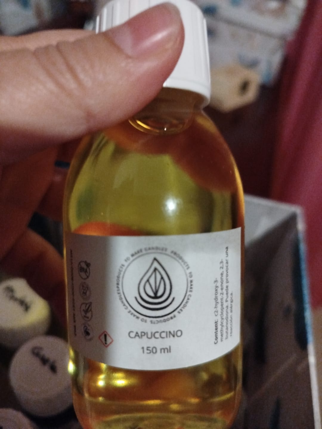 Customer photo review of Fragancia CAPUCCINO