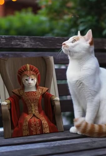 Customer photo review of Artzuzu Custom Portrait For Pets - Padmé Amidala