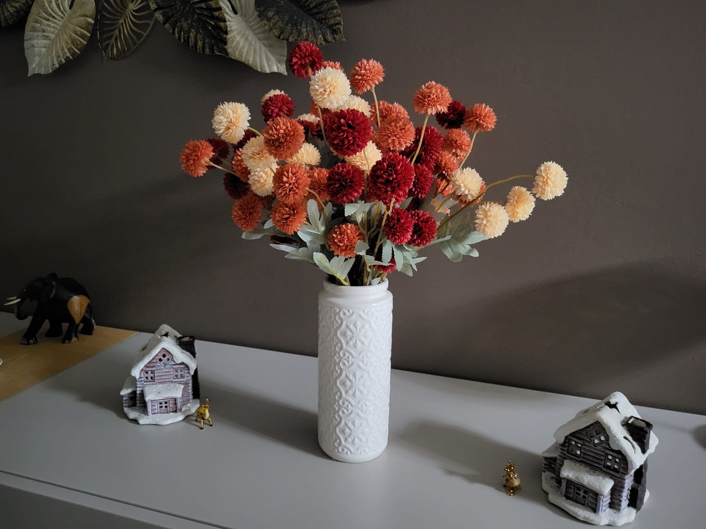 Customer photo review of Fleurs de Kiku - Mélange (20 tiges/ 100 pompons)