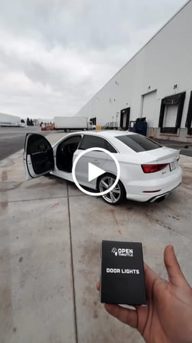 Customer video review of AUDI DOOR LIGHTS