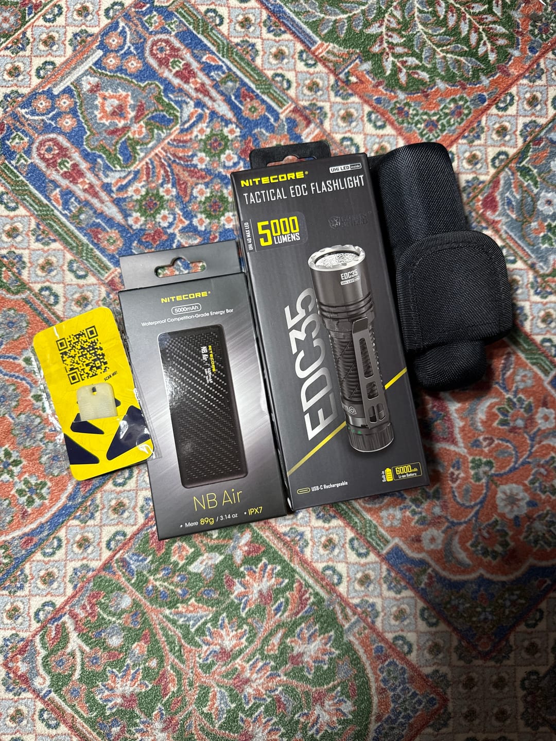 Customer photo review of EDC35 - 5000 lumens (Bundle)