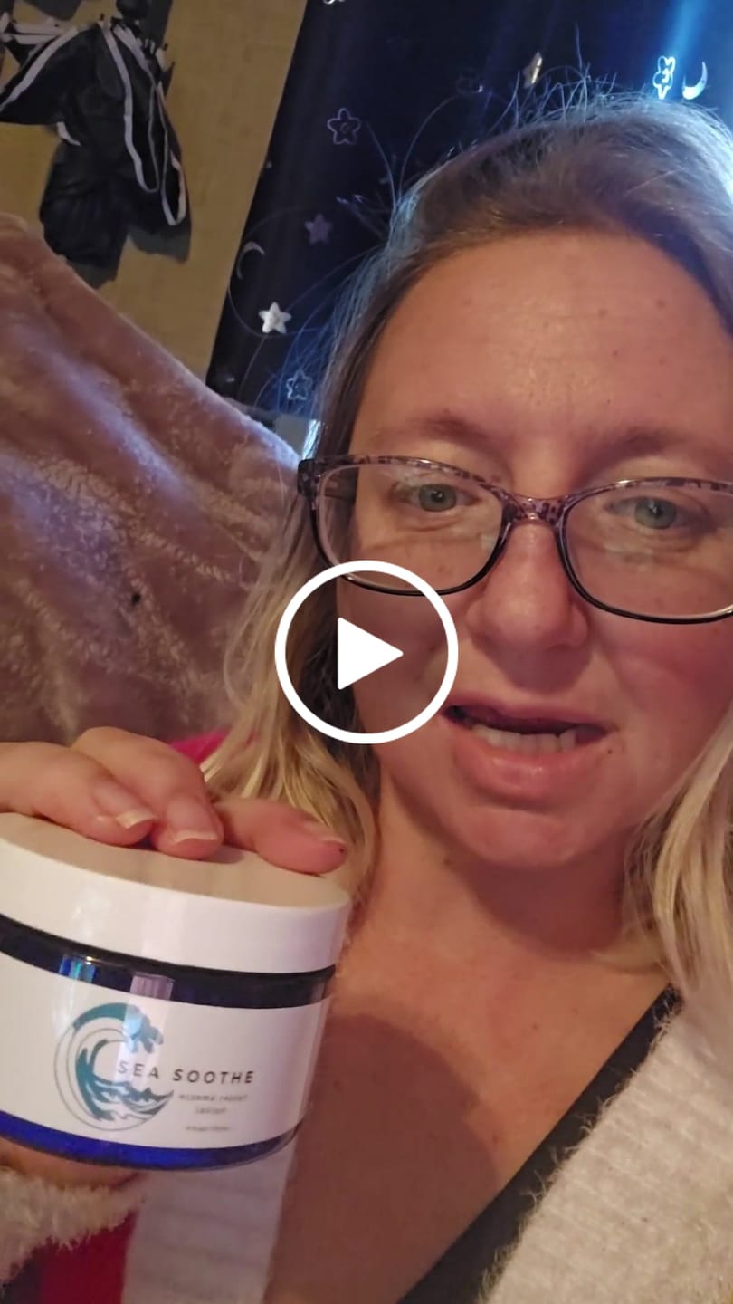 Customer video review of Sea Soothe Dry Skin Relief Lotion
