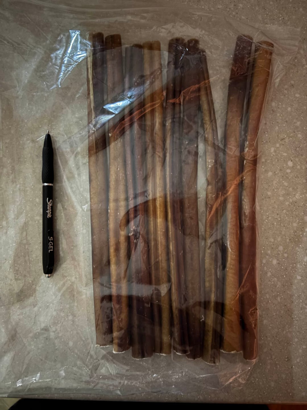 Customer photo review of 12 Inch Jumbo Bully Sticks