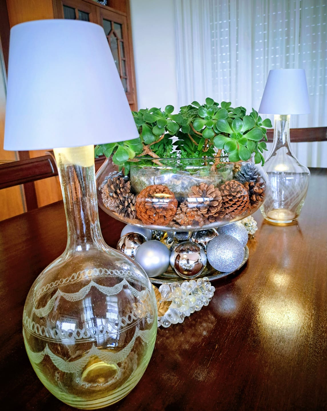 Customer photo review of Lampara Botella Inalámbrica Táctil de 3 Colores y Atenuación