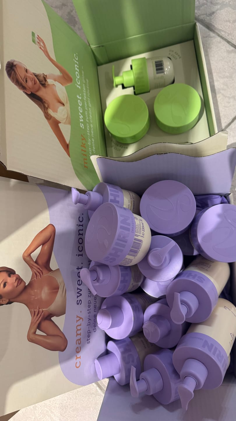 Customer photo review of Body Oil Creamy Blueberry Caramel Bliss