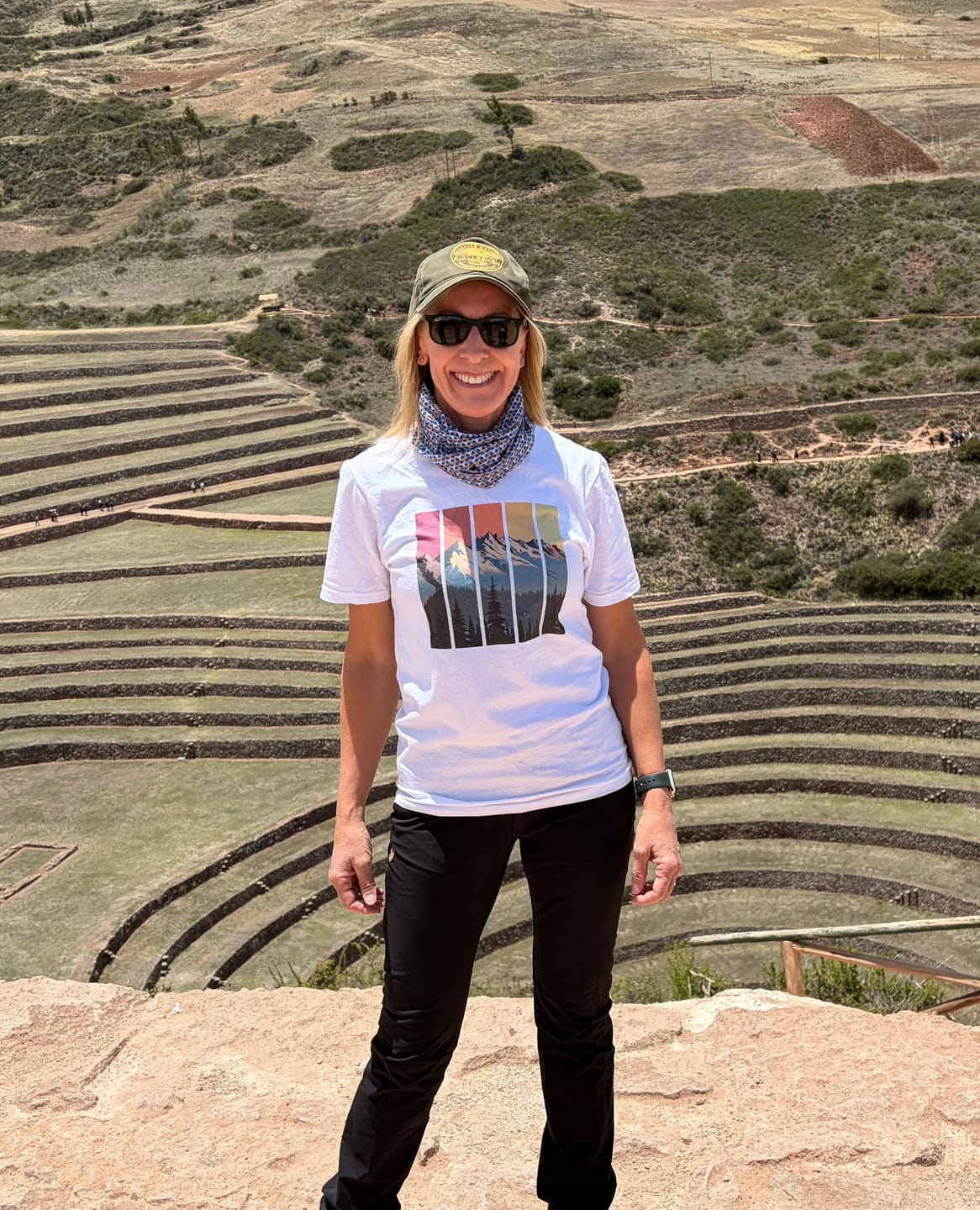 Customer photo review of Mountainscape T-Shirt