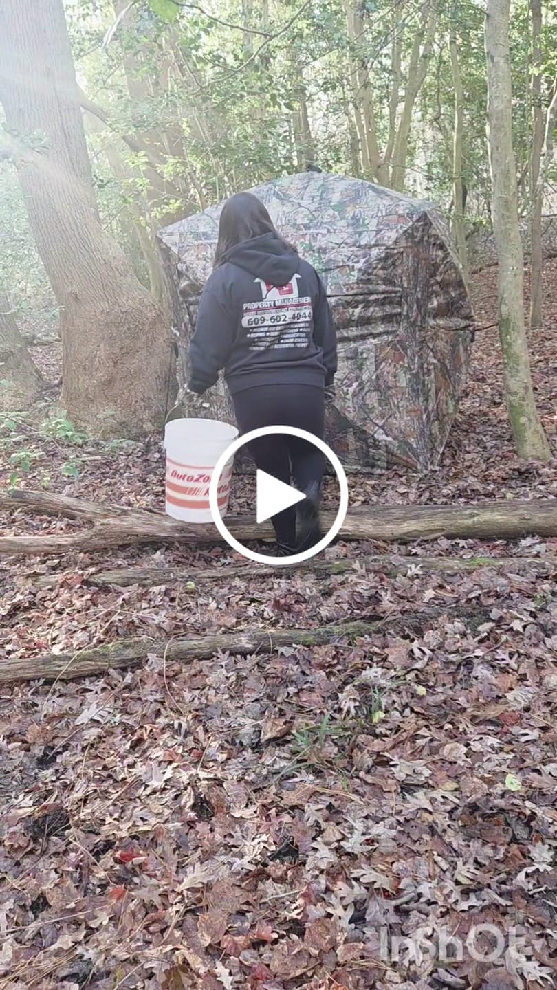 Customer video review of Vis Series 270 Degree See Through Hunting Blind | Portable 2 3 4 Person Ground Blind | Camo Pop Up Ddeer Blind for Deer & Hunters